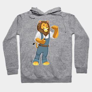 Lion as Handyman Screwdriver Hoodie